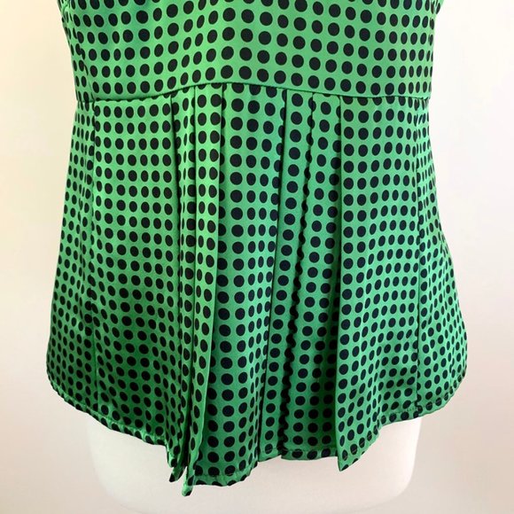 Nanette Lepore Silk Polka Dot Halter Top - Picture 3 of 11